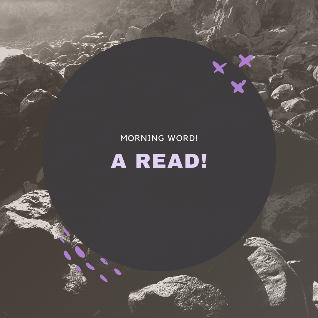 Morning Word: A READ!